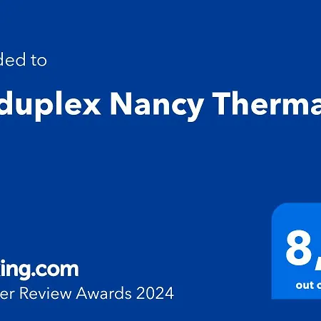 Le Duplex Thermal Apartment Nancy